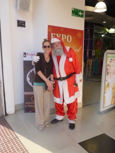 Father Christmas in Chile